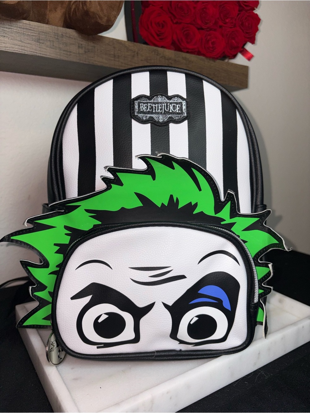 Beetlejuice Black Novelty Backpack Halloween Core